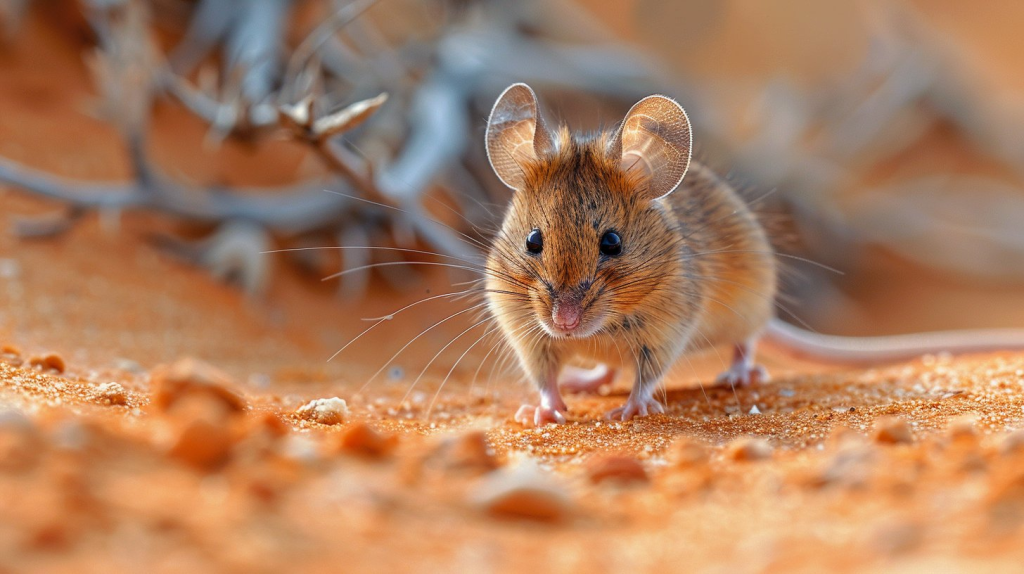 La souris scorpion du désert